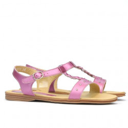 Sandales femme 5011 rose nacré