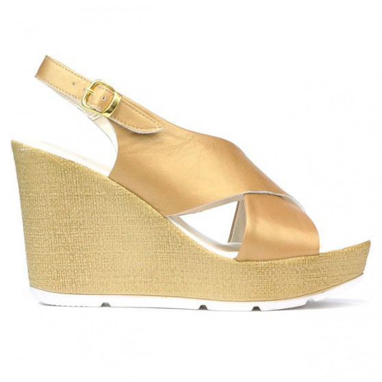 Sandales femme 5025 doré Sandales femme 5025 doré