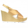Sandales femme 5025 doré