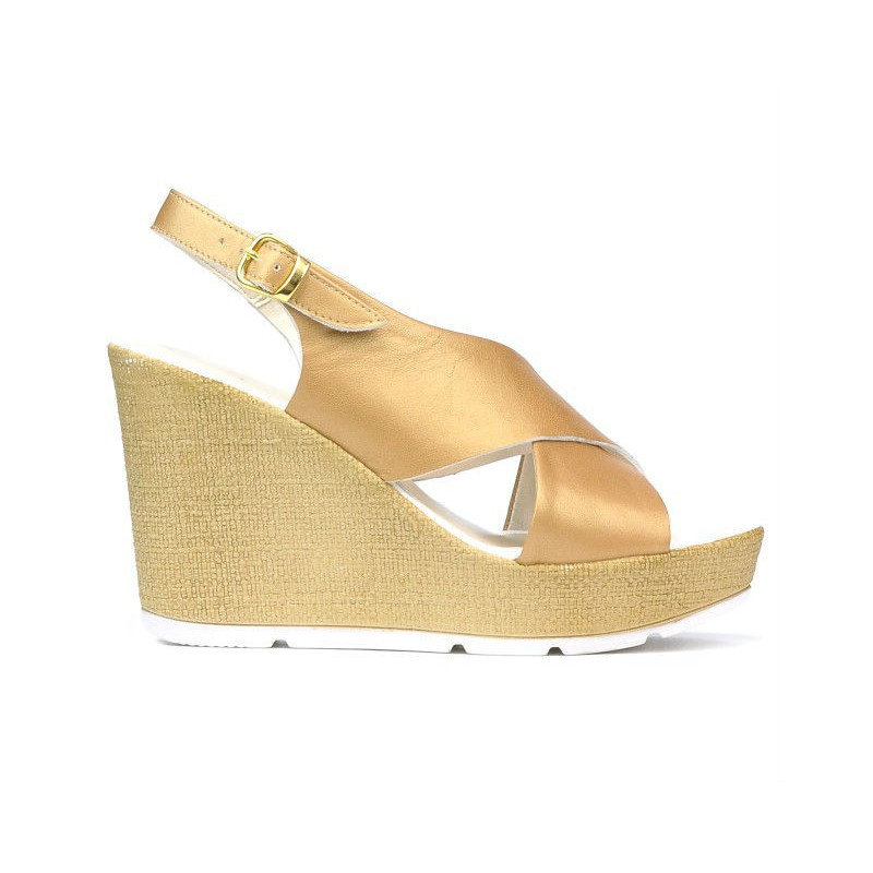 Sandales femme 5025 doré