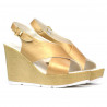 Sandales femme 5025 doré
