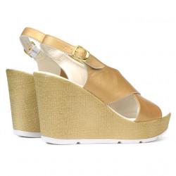 Sandales femme 5025 doré