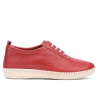 Mocassins femme 688 rouge