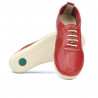 Mocassins femme 688 rouge