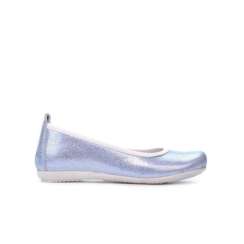 Chaussures enfants 100 bleu nacré