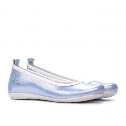 Chaussures enfants 100 bleu nacré