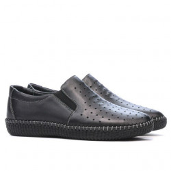 Mocassins femme / adolescents 689 noir