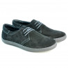 Chaussures décontractées homme 774 noir velours