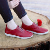 Mocassins femme 688 rouge lifestyle