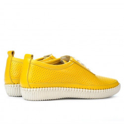 Mocassins femme 688 jaune