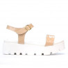 Sandales femme 5034 vernis nude