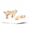 Sandales femme 5034 vernis nude
