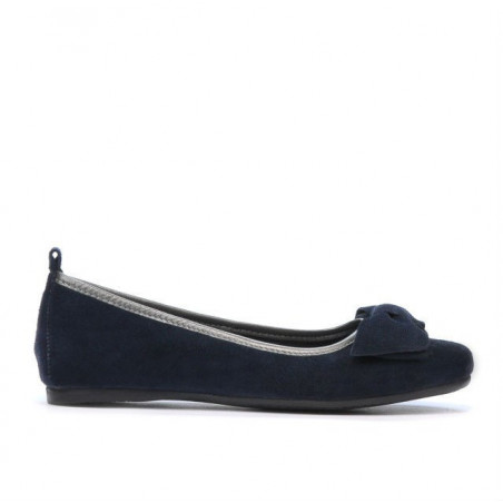 Ballerines femme 638 indigo velours