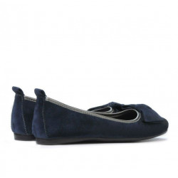 Ballerines femme 638 indigo velours
