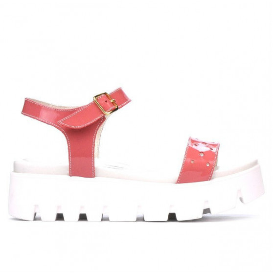 Sandales femme 5034 vernis rose Sandales femme 5034 vernis rose