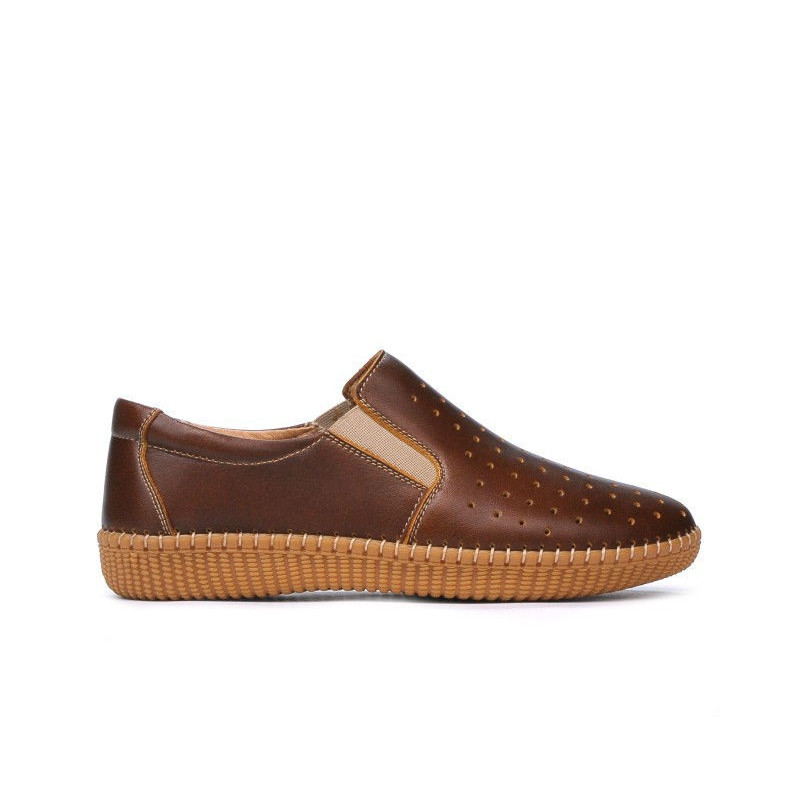 Mocassins femme / adolescents 689 marron