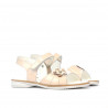 Sandales enfant petites 55c vernis nude