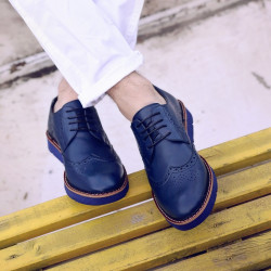Chaussures casual homme 831-1 indigo