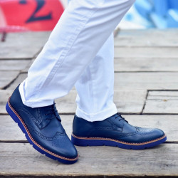 Chaussures casual homme 831-1 indigo lifestyle
