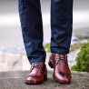 Chaussures élégantes hommes 828-1 à marron
