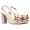 Sandales femme 1256 ivoire antelope