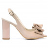 Sandales femme 1256 ivoire antelope