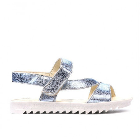 Sandales enfants 525 bleu argenté