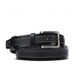 Ceinture homme 18b noir+biz noir