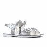 Sandales enfants 524 vernis gris