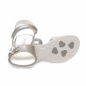 Sandales enfants 524 vernis gris