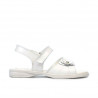 Sandales enfants petits 55c laque blanc