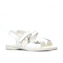 Sandales enfants petits 55c laque blanc