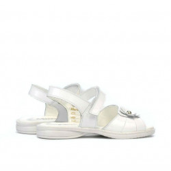 Sandales enfants petits 55c laque blanc
