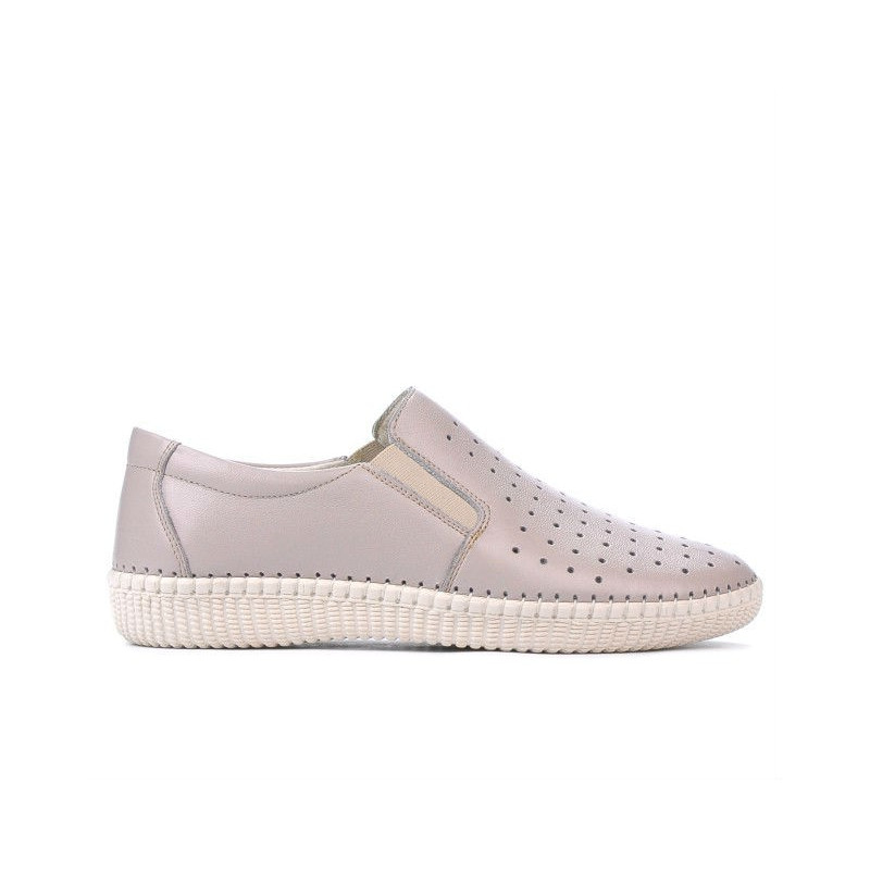 Mocassins femme / adolescents 689 beige