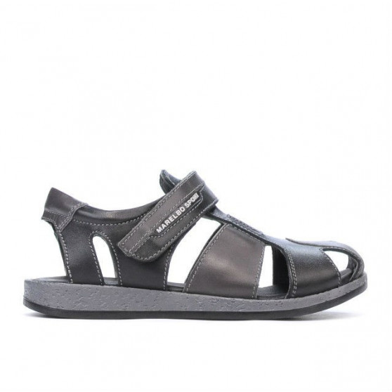 Sandales enfants 324 noir+gris Sandales enfants 324 noir+gris