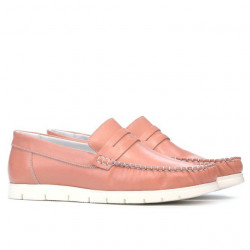 Mocassins femme 692 rose
