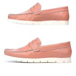 Mocassins femme 692 rose