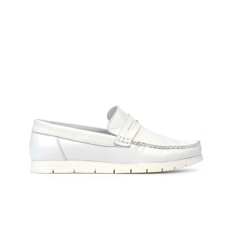 Mocassins femme 692 blanc