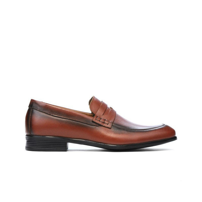 Chaussures décontractées / élégantes hommes 875 en cognac