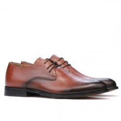 Chaussures élégantes hommes 878 en cognac