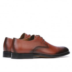 Chaussures élégantes hommes 878 en cognac