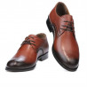 Chaussures élégantes hommes 878 en cognac