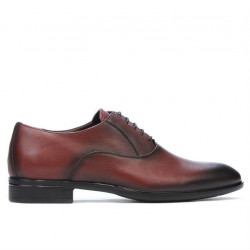 Chaussures élégantes hommes 876 en bordeaux