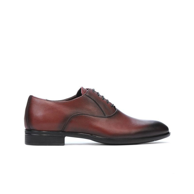 Chaussures élégantes hommes 876 en bordeaux
