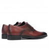 Chaussures élégantes hommes 876 en bordeaux