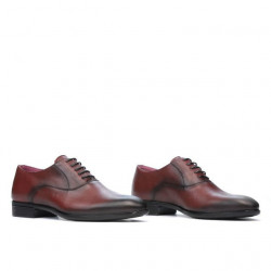 Chaussures élégantes hommes 876 en bordeaux