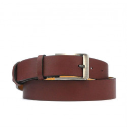 Ceinture homme 14b bordeaux