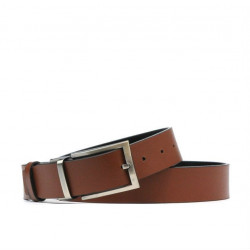 Ceinture hommes 08b bicolore biz noir+marron