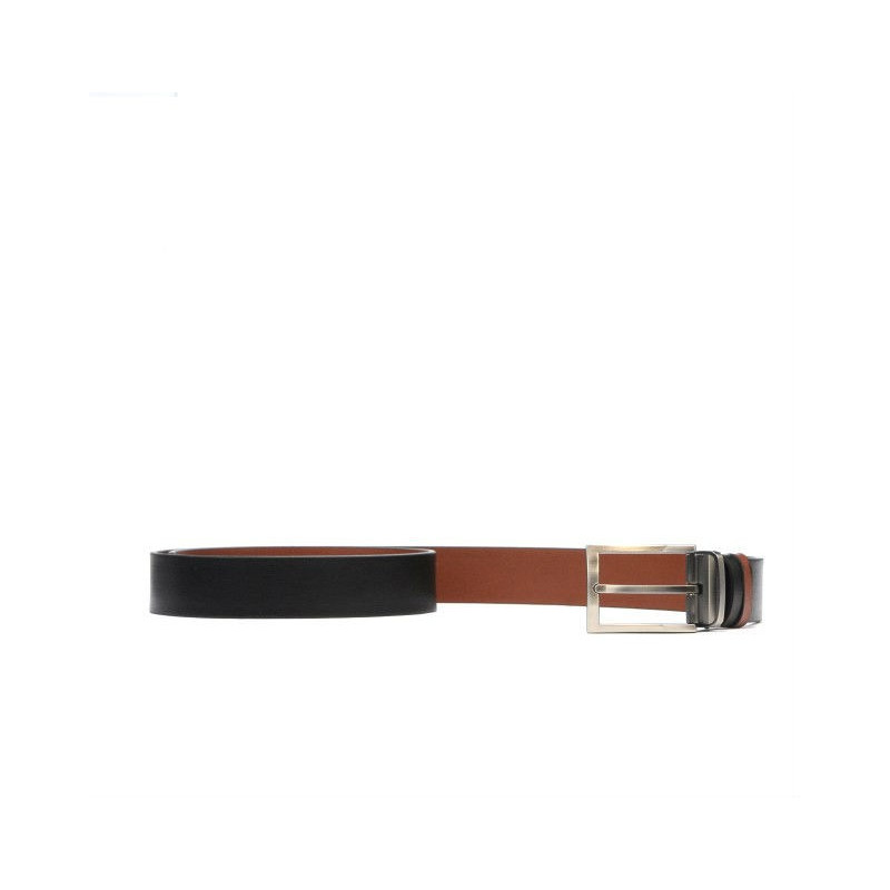 Ceinture hommes 08b bicolore biz noir+marron