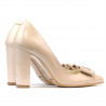 Chaussures élégantes femme 1262 vernis ivoire